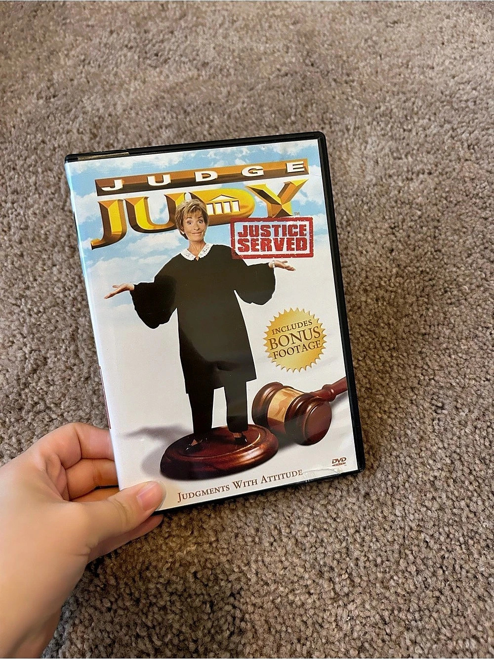 Judge Judy DVD with Bonus Footage